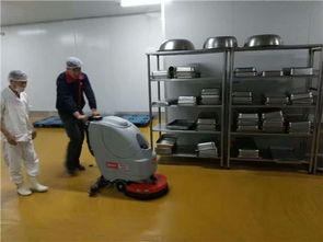 南寧洗地機助力食品廠環境提升，打造衛生生產新標桿